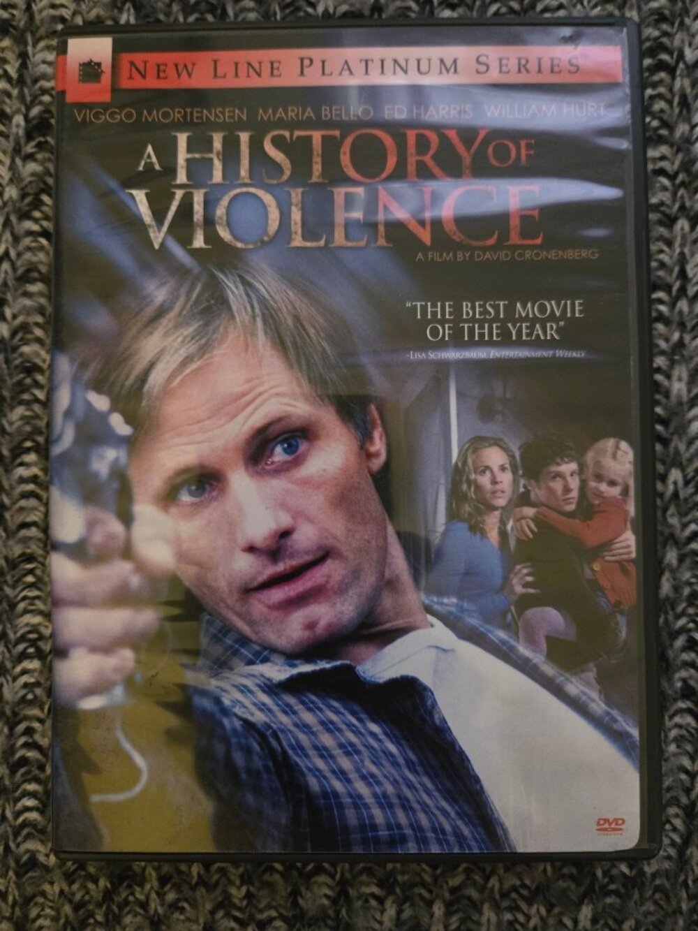 A History Of Violence DVD New Line Platinum Series R 2005 David Cronenberg
